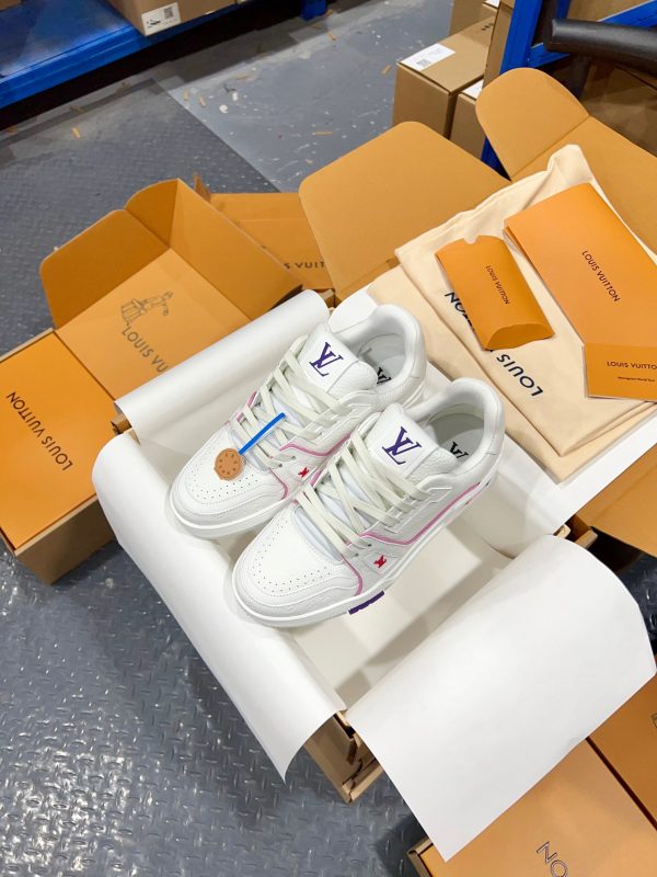 LV Trainer Collection Cruise Exclusive Pink Couple Style - Image 3