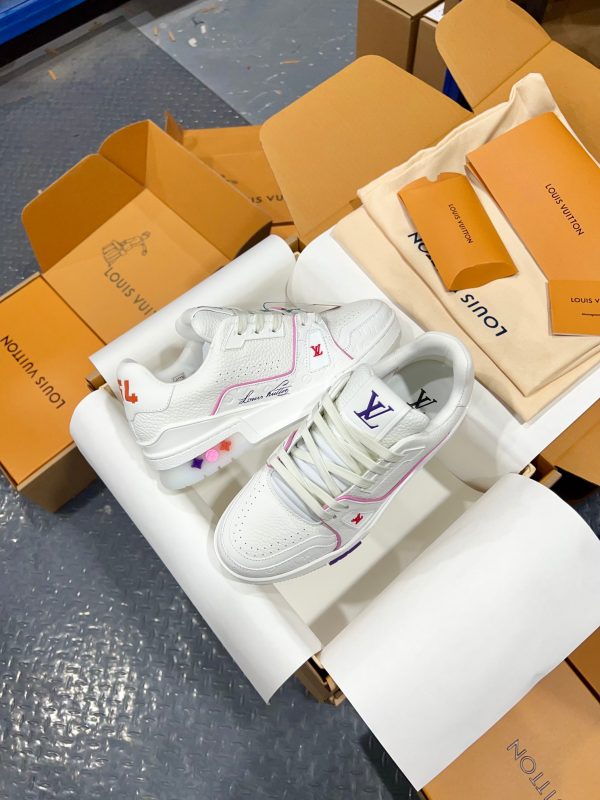 LV Trainer Collection Cruise Exclusive Pink Couple Style - Image 5