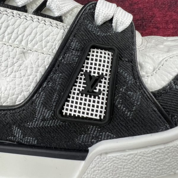 LV Black denim color sport shoes - Image 5