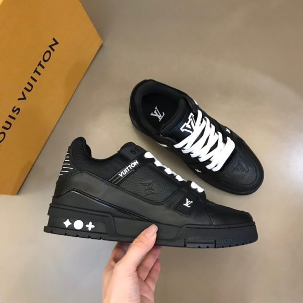 LV Retro basketball sneakers - Image 4