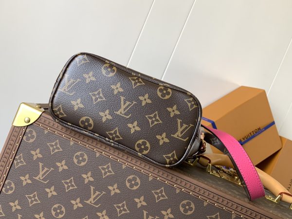 Neverfull Bandoulière Inside Out BB M12106 Rose Red - Image 5
