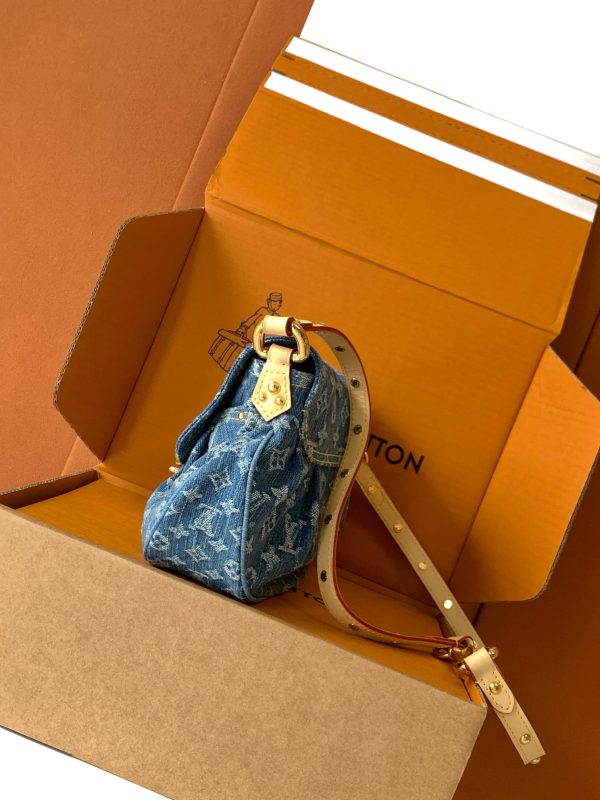 Sunset Vibe Denim Handbag - Image 2