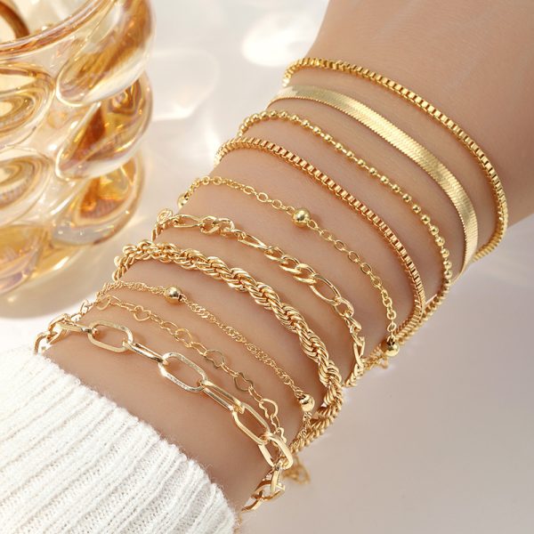 Bracelet Diamond Twist Gloss Bracelet 6-piece - Image 24