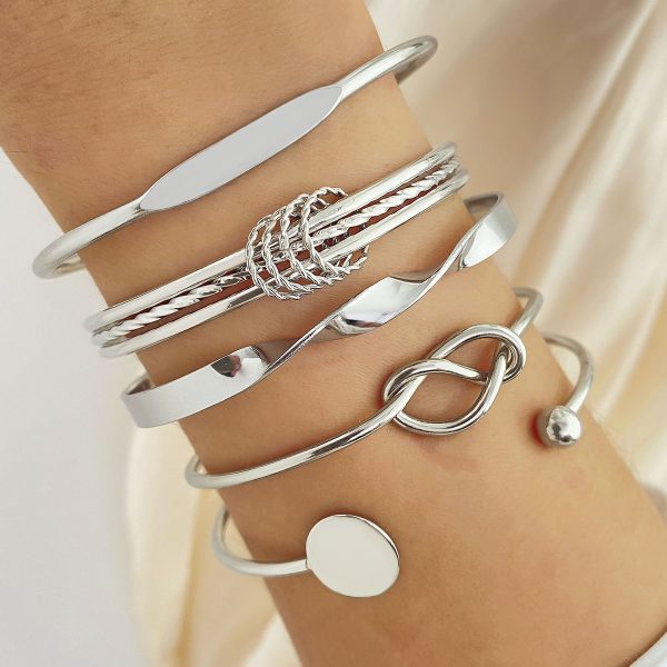 Bracelet Diamond Twist Gloss Bracelet 6-piece - Image 8