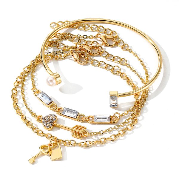 Bracelet Diamond Twist Gloss Bracelet 6-piece - Image 29