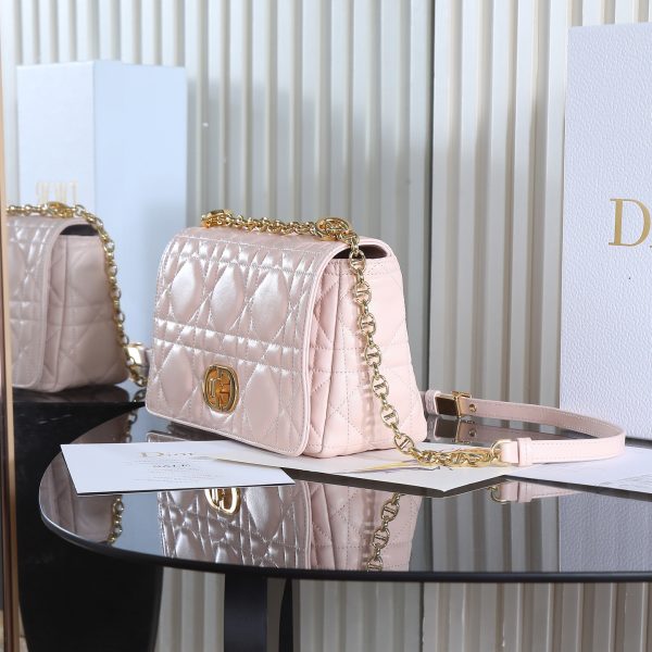 Soft Caro handbag Pink - Image 2