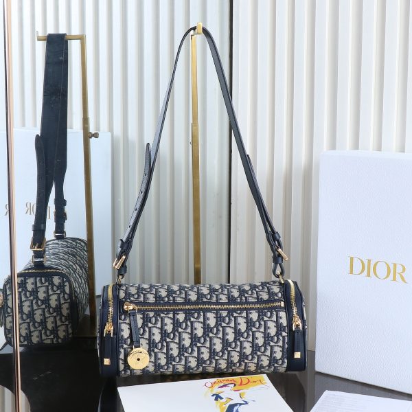 East-West Mini Handbag Cylinder Bag