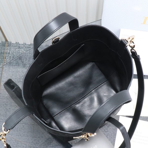 Dior black clutch bag