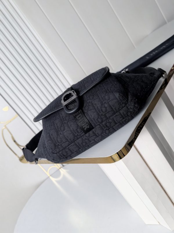 Dior black clutch bag - Image 4