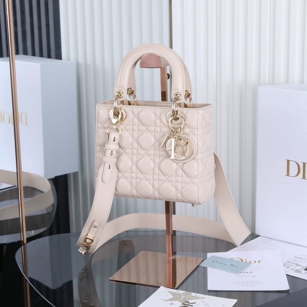 Lady Dior Four-Panel Mocha Duchess Bag