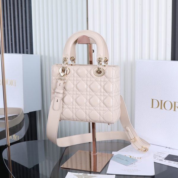 Lady Dior Four-Panel Mocha Duchess Bag - Image 3