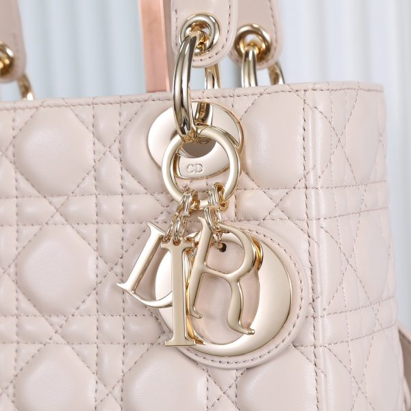 Lady Dior Four-Panel Mocha Duchess Bag - Image 4