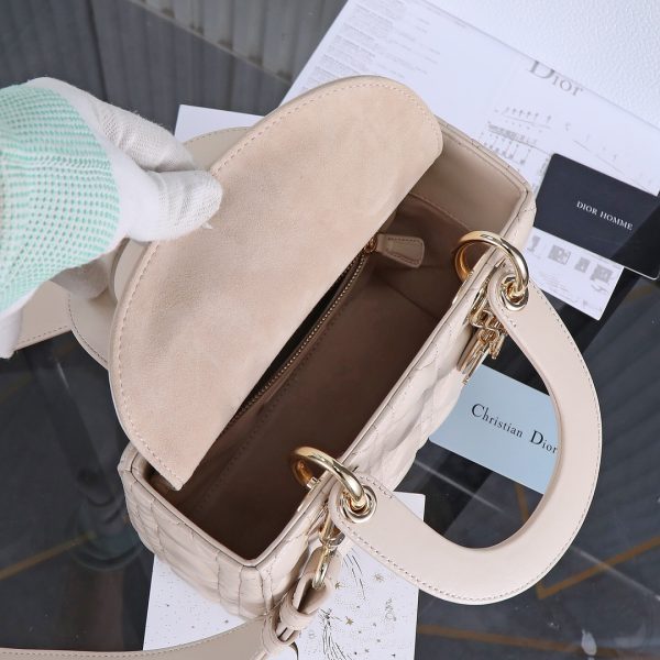 Lady Dior Four-Panel Mocha Duchess Bag - Image 5