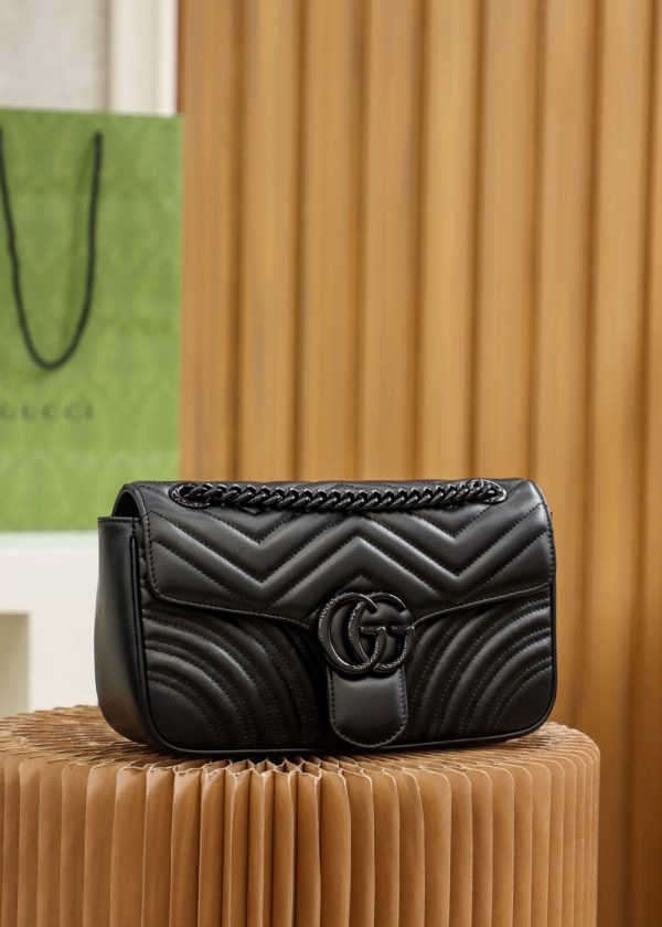 GG Marmont Black Bag - Image 2