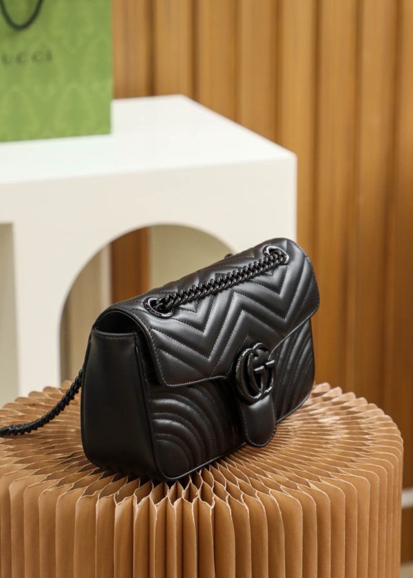 GG Marmont Black Bag - Image 3