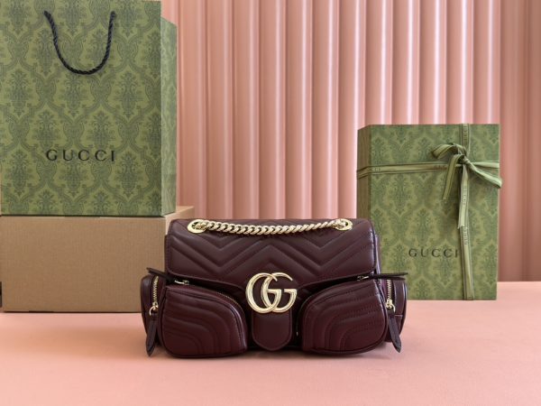 GG Marmont Small Bag with Multiple Pockets