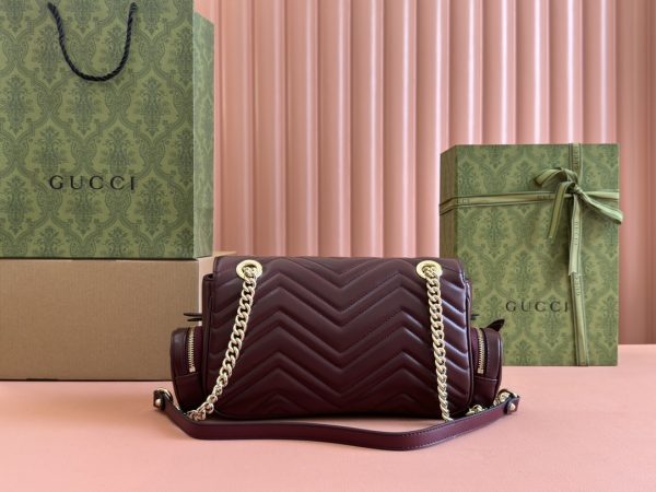 GG Marmont Small Bag with Multiple Pockets - Image 2