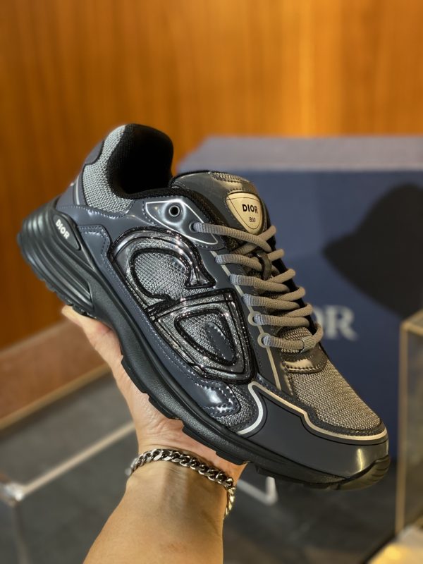 Dior B30 Grey Sport Shoes - Image 2