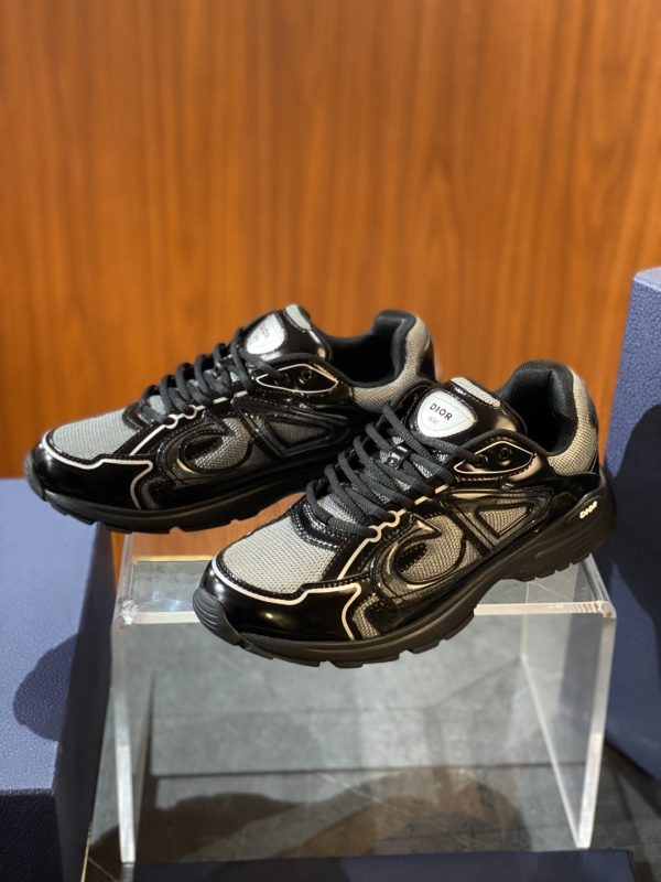 Dior B30 Grey Sport Shoes - Image 5