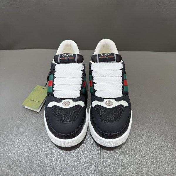 Retro cowhide leather shoes