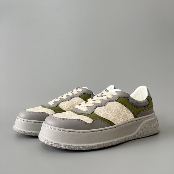 Chunky BGG White Blue Green Cookie Shoes for Men