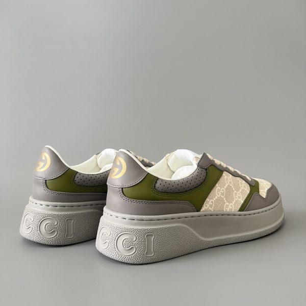 Chunky BGG White Blue Green Cookie Shoes for Men - Image 3