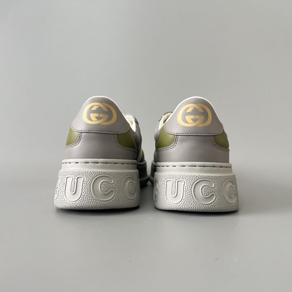 Chunky BGG White Blue Green Cookie Shoes for Men - Image 4
