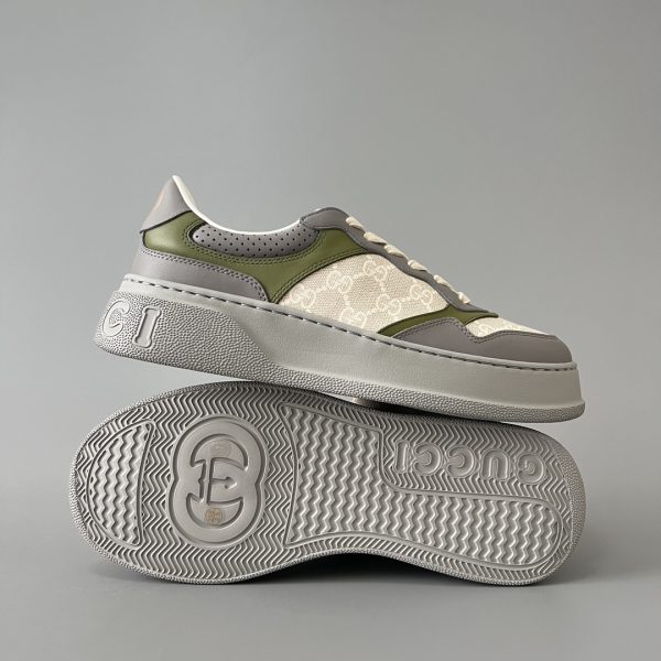 Chunky BGG White Blue Green Cookie Shoes for Men - Image 5