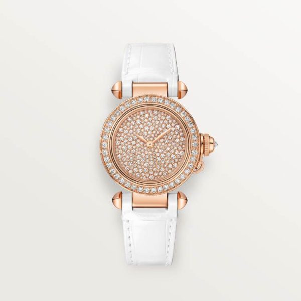 Pasha de Cartier watch, 30mm, 18K rose gold, quartz movement - Image 2