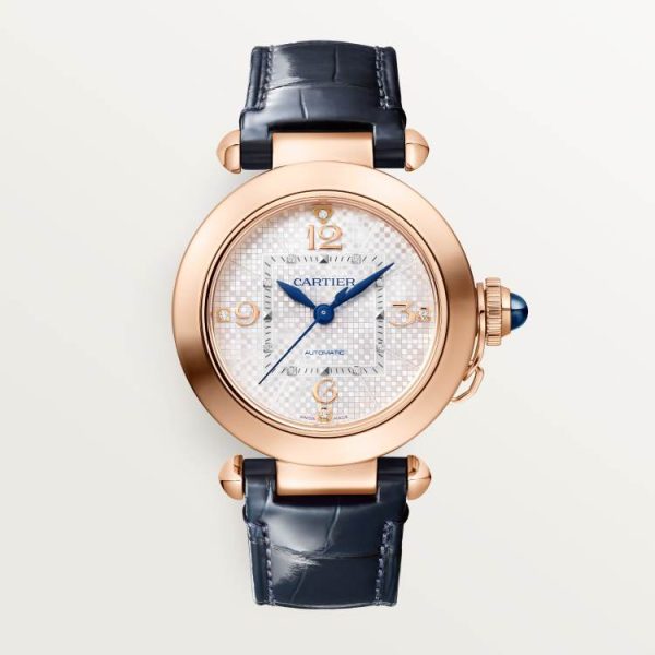 PASHA DE CARTIER Watch 35mm 18K Rose Gold Automatic Movement