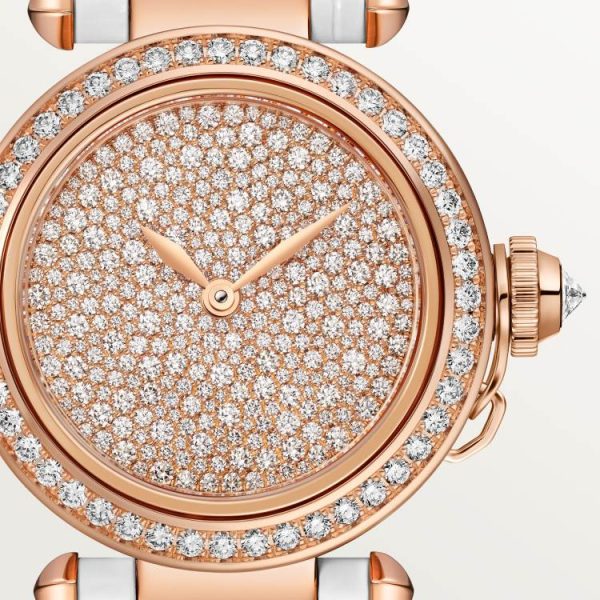 PASHA DE CARTIER Watch 35mm 18K Rose Gold Automatic Movement - Image 5