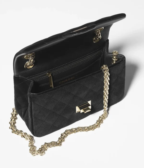 CHANEL Large cap bag   Sheep patent leather and golden metal black - Image 2
