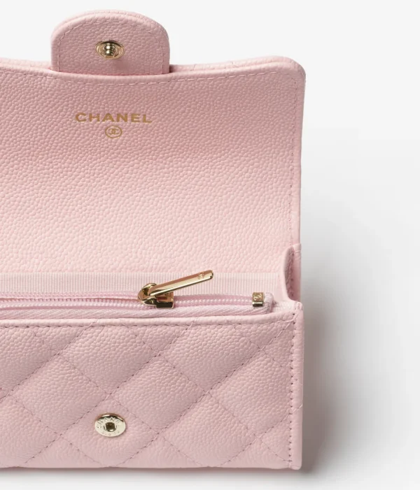 CHANEL Classic mouth cap card sleeve particle embossing - Image 3