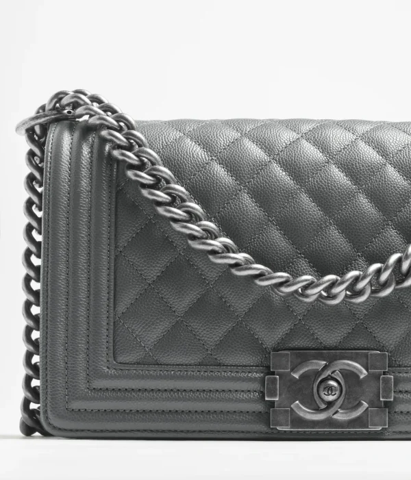 CHANEL BOY CHANEL Lid Pack Dark Grey - Image 2