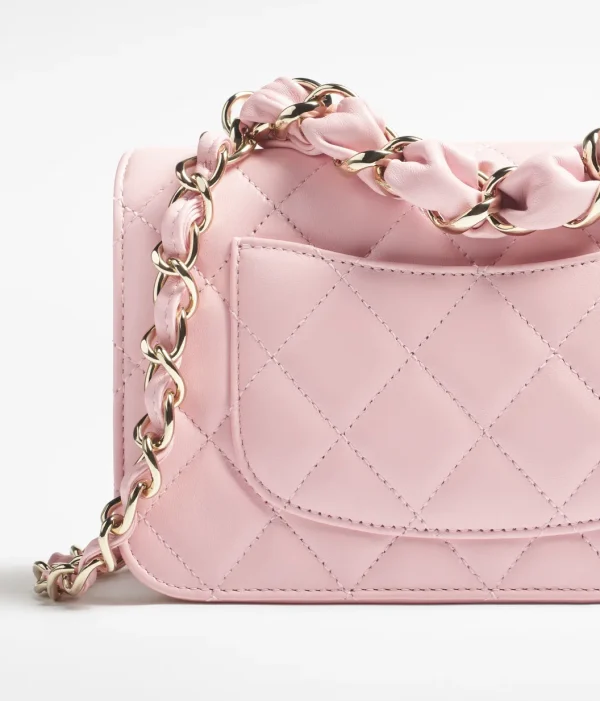 CHANEL Mini cap bag with polished lambskin - Image 2
