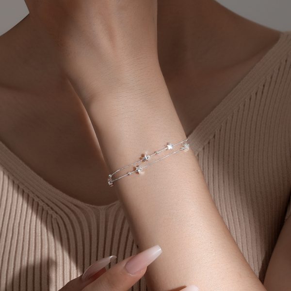 Double-layered stacked bracelet - Image 3