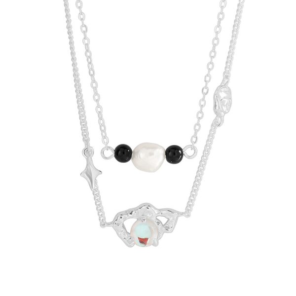 Exclusive Design Double-Layer Necklace - Image 5