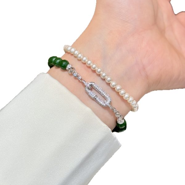 Green jasper all-purpose bracelet - Image 2