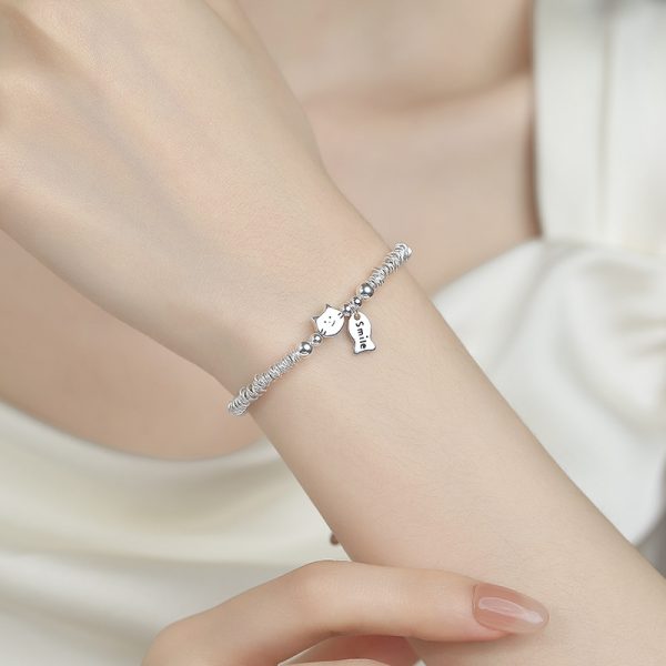 Little Fish Silver Bracelet - Image 2