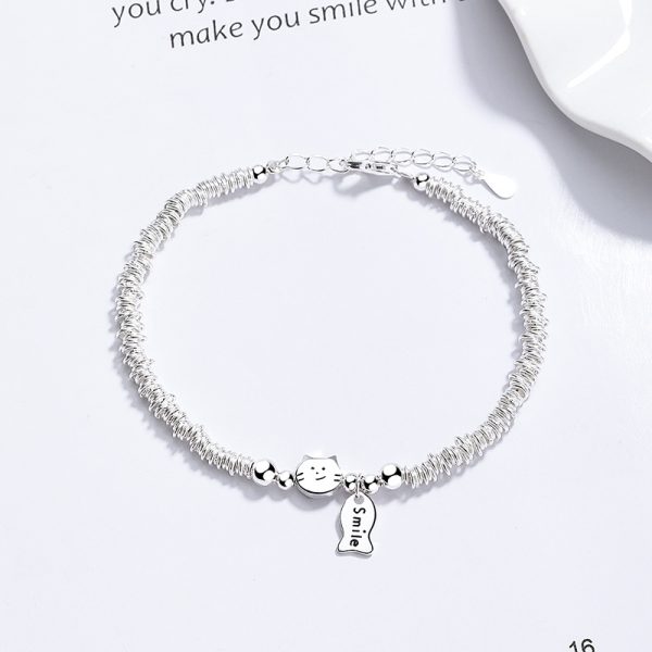 Little Fish Silver Bracelet - Image 3