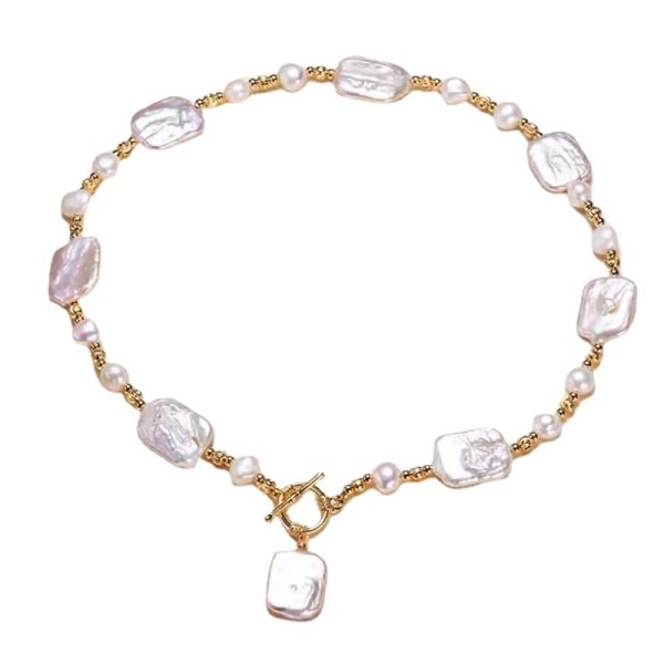 Baroque style pearl necklace - Image 2