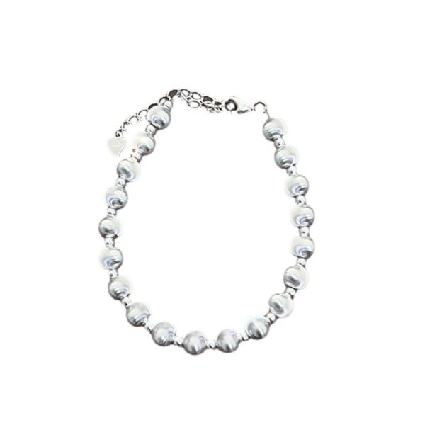 Pure silver cat's eye talisman bracelet - Image 4