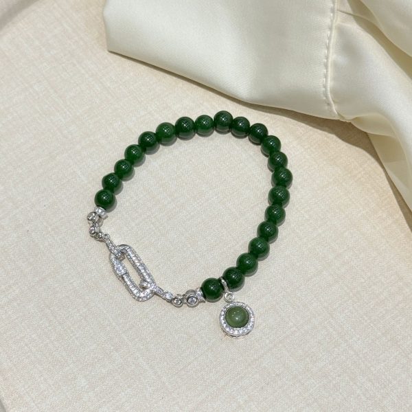 Green jasper all-purpose bracelet - Image 4