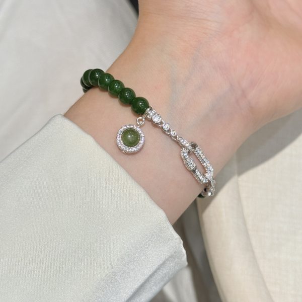 Green jasper all-purpose bracelet - Image 5