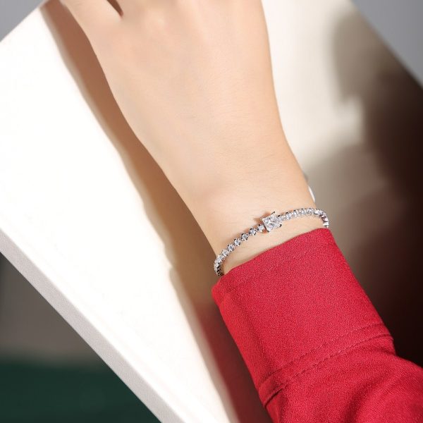 Shapeless Morganite Bracelet
