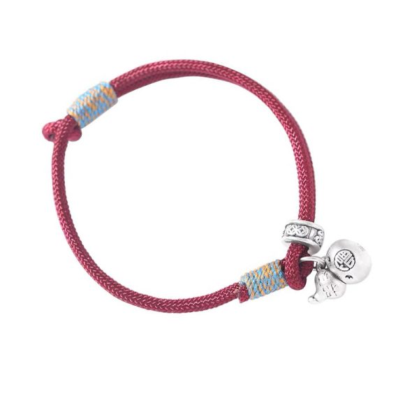 Gourd red string bracelet - Image 4