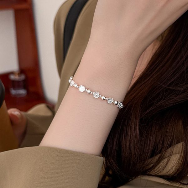 Summer Fresh and Cool Peach Blossom Bracelet - Image 4
