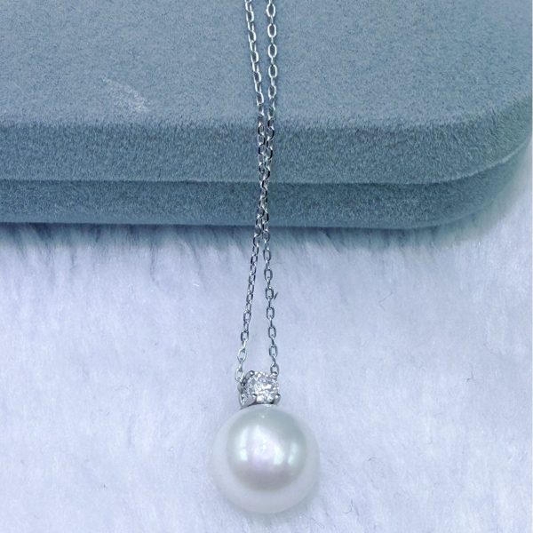 Freshwater pearl pendant necklace - Image 5