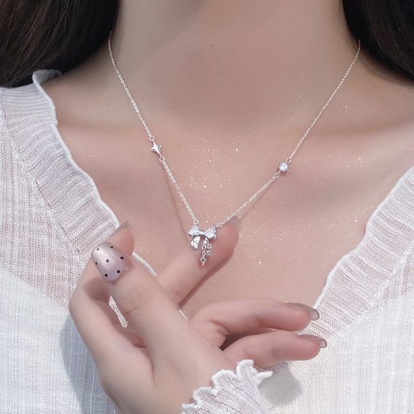 Bowknot necklace - Image 3