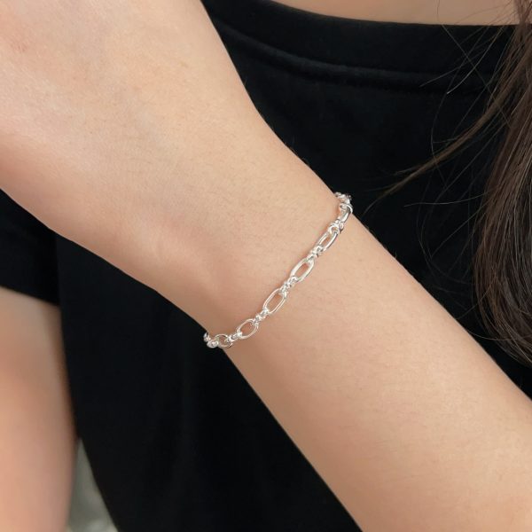 Irregular geometric bracelet